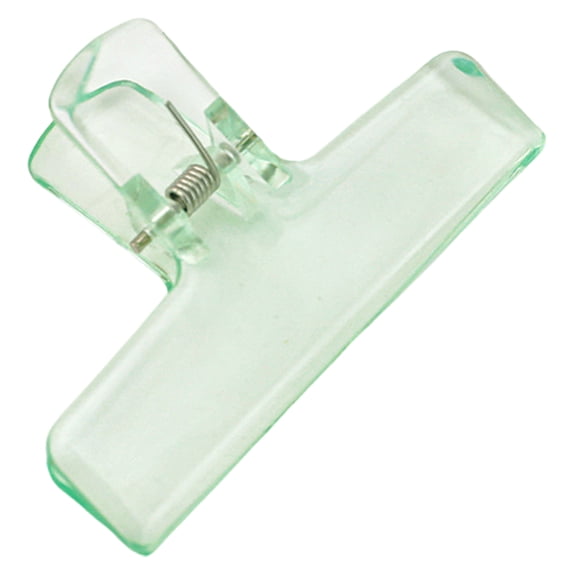 Cute Chip Clip, Transparent Seal Clip, Acrylic Air Tight Sealing for Kitchen Storage, Clear Chip Clips for Food Packages, Snack Bags, 1 Pcs, 2.91x1.85x0.86"