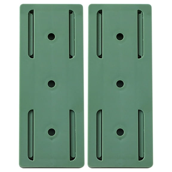 Cute Chip Clips 2 Pcs Self Adhesive Desktop Socket Fixer Adhesive Punch Socket Holder Cable Management Punch Surge Protector Desktop Plug In Socket Fixer Bracket Stand