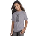 thumbnail image 1 of Cute Chocoholic All You Need is Love Girls Kids T Shirt Tees Teen Brisco Brands M, 1 of 5
