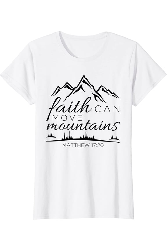 Cute Christian Bible Verse Faith Women Gifts T-Shirt