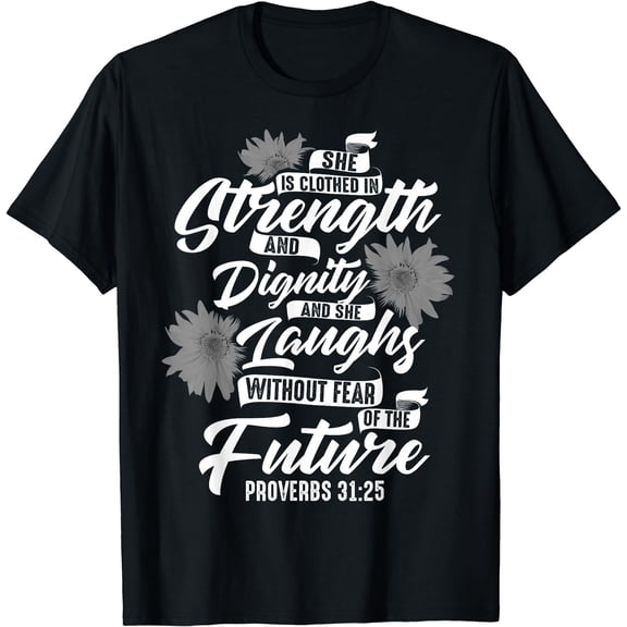 Cute Christian Sunflower Gift | Best Religious Women Moms T-Shirt