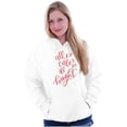 thumbnail image 1 of Cute Christmas All is Calm and Bright Hoodie Sweatshirt Women Brisco Brands S, 1 of 6