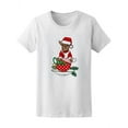 thumbnail image 1 of Cute Christmas Chihuahua Dog T-Shirt Women -Image by Shutterstock, Female Medium, 1 of 2
