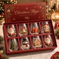 thumbnail image 1 of Cute Christmas Collection Commemorative Glass Cup Large Capacity 2D Printed Glass For Daily Drink Holiday Table Decor Gift, 1 of 8