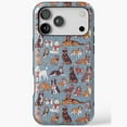 thumbnail image 1 of Cute Christmas Dog Breed Art Case for iPhone 11 12 13 14 15 16 17 Pro Max, 1 of 2