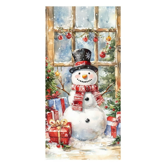 Cute Christmas Door Cover Christmas Door Decorations Christmas Front Door Decorations Funny Christmas Background Holidays Hanging Door Banner For Christmas Winter Decorations