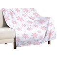thumbnail image 1 of Cute Christmas Gingerbread Throw Blanket Soft Warm Candy Cane Lightweight Flannel Plush Fuzzy Blankets Gift for Women Kids Boys Teens 50X60 in, 1 of 6