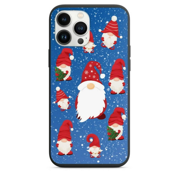 Cute Christmas Gnome Pattern Design Phone Case for iPhone 7 8 X XS XR SE 11 12 13 14 Pro Max Mini Note s10 s10plus s20 s21 20plus