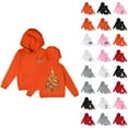thumbnail image 1 of Cute Christmas Hoodies for Girl Holiday Long Sleeve Graphic Hooded Sweatshirt with Pockets Kids Pullover Tops, 1 of 1