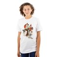 thumbnail image 1 of Cute Christmas Santa Winter Snowman Women's Graphic T Shirt Tees Brisco Brands M, 1 of 5