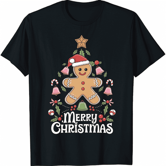 Cute Christmas Shirt for Girls – Festive Holiday Graphic Tee, Christmas Aesthetic Tee