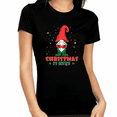 thumbnail image 1 of Cute Christmas Shirts for Women Family Christmas Tshirts Funny Xmas Gnome Christmas Shirt, 1 of 5