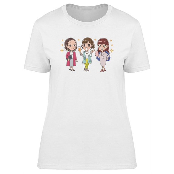 Cute Classy Fashionable Ladies T-Shirt Women -Image by Shutterstock, Female XX-Large