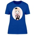 thumbnail image 1 of Cute Classy French Girl Tee Women's -Image by Shutterstock, 1 of 1