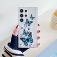 thumbnail image 1 of Cute Clear Case for Samsung Galaxy S24 Ultra, Colourful Butterflies Pattern Aesthetic Design Slim Case for Women Girls, Shockproof TPU Bumper Non-Yellowing Scratch Resistant Phone Case, Butterfly-C, 1 of 8