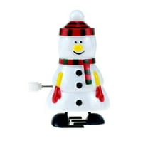 Cute Clockwork Christmas Decoration Wind-Up Toys, Funny Educational Holiday Toys, Christmas Gift Bag Fillers, Festive Tabletop Decorative Toys, B, 1.57*1.57*2.75in