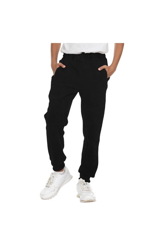 Cute Clothes for Girls Size 10-12 Preppy Boys Baggy Sweatpants Straight Wide Leg Open Bottom Casual Pants Elastic Waist Workout Athletic Joggers Pockets Sweat Pants