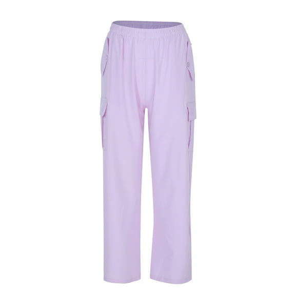 Cute Clothes for Girls Size 14-16 Teens Girls Parachute Cargo Pants High Waist Drawstring Jogger Trousers Loose fit Y2K Casual Aesthetic Streetwear Sweatpants
