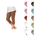 thumbnail image 1 of Cute Clothes for Teen Girls Pants Girls Girls Yoga Pants With Rhinestone Trim Comfortable Stretchy Capris For Everyday Wear Casual School Outdoor Activities Spring Summer Fall, 1 of 7