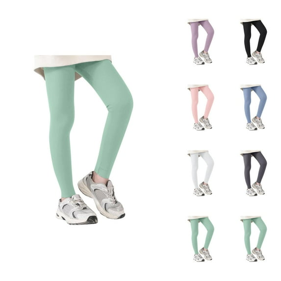 Cute Clothes for Teen Girls Girl Pants Girls Athletic Leggings Kids Dance Running Yoga Pants Workout Dance Tights
