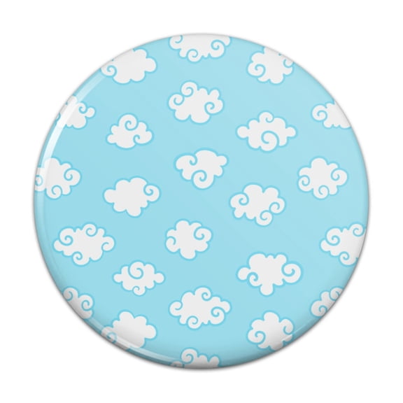 Cute Cloud Pattern Kitchen Refrigerator Locker Button Magnet