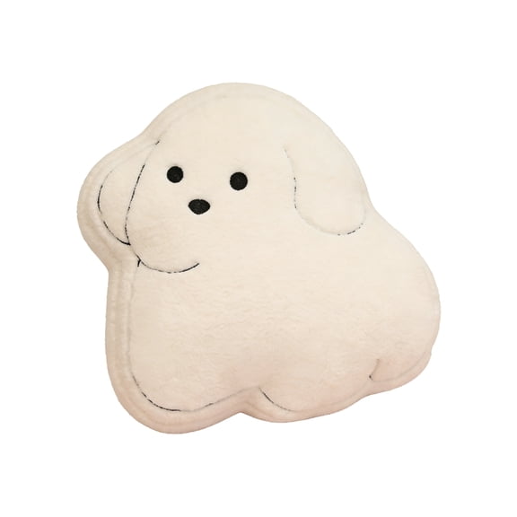 Cute Cloud-Shaped Dog Plush Pillow Soft Fluffy Stuffed Animal Cushion Puppy Plush Toys Are Cute And Suitable For Giving As Gifts For Both Boys And Girls