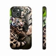 thumbnail image 1 of Cute Clouded Leopard Cubs iPhone Case for Animal Lovers, Soft Protective Cover Compatible with iPhone 11/12/13/14/15/16 (Pro Max/Plus), 1 of 9