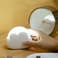 thumbnail image 1 of Cute Clouds Night Light for Kids | Portable Dimmable Nursery Light with 2 Colors & 4 Brightness Levels | Rechargeable Led Baby Night Lamp for Bedroom & Nursery, 1 of 6