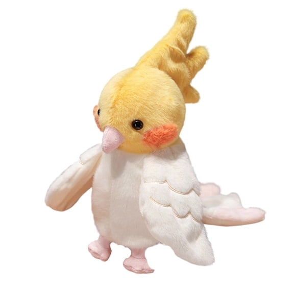 Cute Cockatiel Hand Puppet Plush Toy Interactive Parent-Child Play Toy