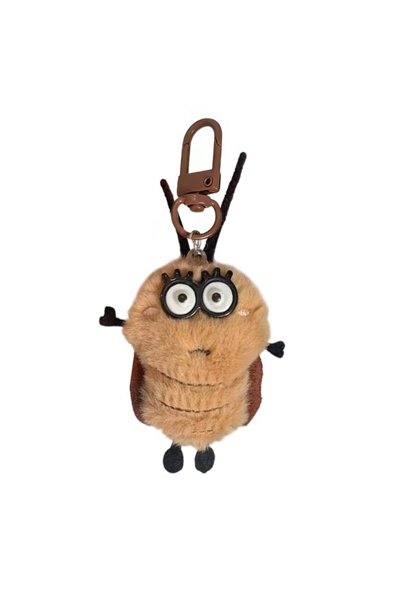 Cute Cockroach Toy Keychains Lovely Roach Funny Cockroach Gift for Girlfriend