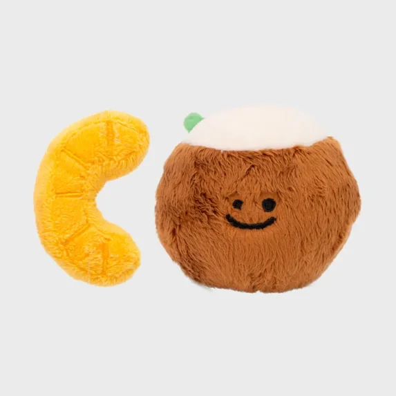 Cute Coconut Toy Food Sound Slow Food Plush Pet Toy Fun Dog Puzzle Slow Food Cat and Dog Puppy Toys Dog Accessories (1)