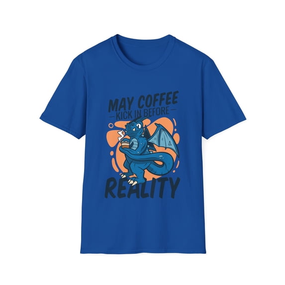 Cute Coffee Caffeine Reality Dragon Men Women Apparel