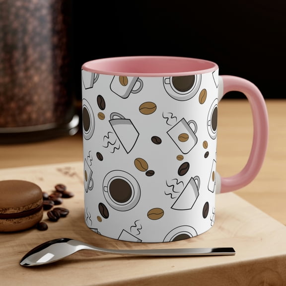 Cute Coffee Doodle Human Made Mugs Designer Cups Ceramic 11oz Dishwasher Safe Gifts