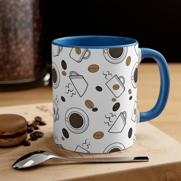 Cute Coffee Doodle Human Made Mugs Designer Cups Designer Ceramic Mugs 11oz