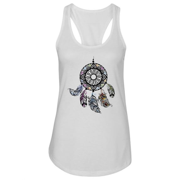 Cute Colored Dreamcatcher Tank Women -Image by Shutterstock, Female Small