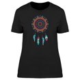 thumbnail image 1 of Cute Colorful Boho Dreamcatcher T-Shirt Women -Image by Shutterstock, Female XX-Large, 1 of 2