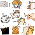thumbnail image 1 of Cute Colorful Cat Wall Decor with Heart Shape Wall Decal Peel and Stick Cat Family Wall Decals DIY Art PVC Wall Decal Decorations to Stick On The Wall for Kid's Bedroom, 1 of 9