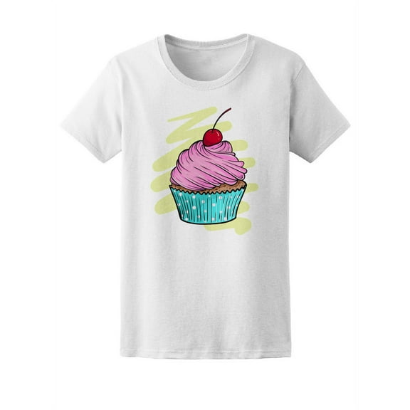 Cute Colorful Cupcake Candy Love Tee Women's -Image by Shutterstock