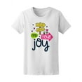 thumbnail image 1 of Cute Colorful Find Your Joy T-Shirt Women -Image by Shutterstock, Female Large, 1 of 2