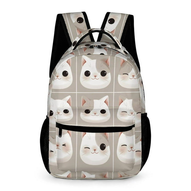Kitty travel backpack top