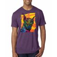 thumbnail image 1 of Cute Colorful Rainbow Doberman Dog Dog Lover Mens Premium Tri Blend T-Shirt, Vintage Purple, Small, 1 of 3