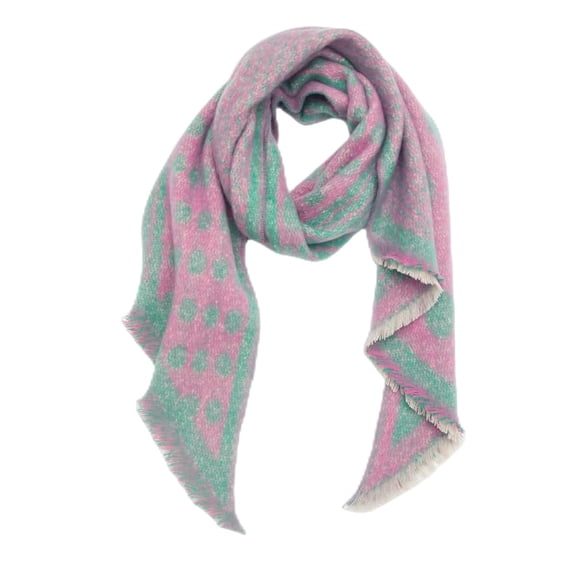 Cute Colorful Scarfs for Women Super Soft Pashmina Rave Fashion Long Scarf Blanket Winter Warm Wrap Scarf Gift