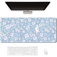 thumbnail image 1 of Cute Computer Desk Mat for Keyboard Large Mouse Pad Kawaii Aesthetic Bunny Supplies Desk Decor Accessories for Woman Office Desktop XL Extended Anime Gaming Non Slip Pad, 1 of 6