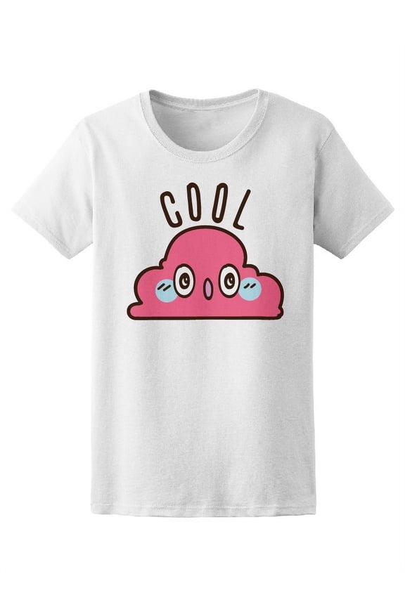 Cute Cool Cloud T-Shirt Women -Image by Shutterstock, Female Small