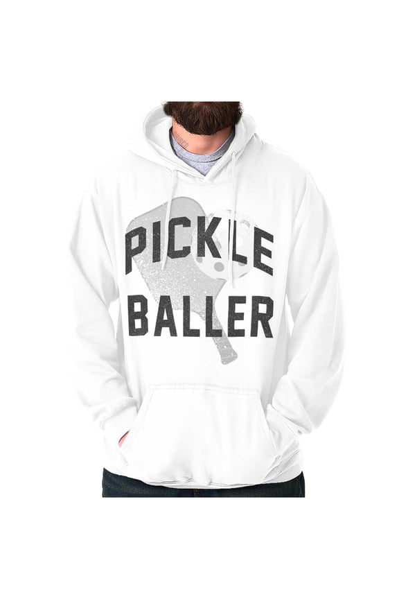 Cute Cool Pickle Baller Sports Fan Hoodie Sweatshirt Women Men Brisco Brands X