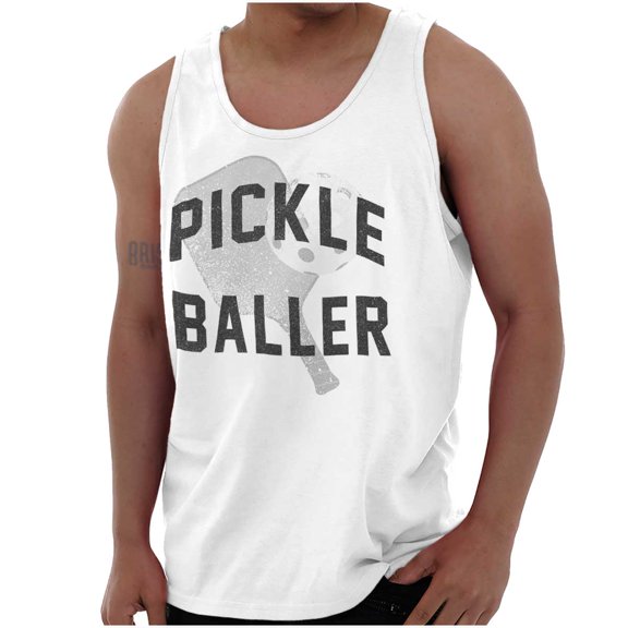Cute Cool Pickle Baller Sports Fan Tank Top T Shirts Men Women Brisco Brands X