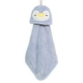 thumbnail image 1 of Cute Coral Fleece Soft Hanging Hand Towels, Funny Cat, Penguin, Bunny, Absorbent Thick Kitchen?Bathroom Towel, Cleaning Cloth Microfiber Rag, Dishcloth, 1 of 5