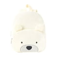 thumbnail image 1 of Cute Corduroy Backpack, Comfortable Cartoon Bear Backpack for Traveling, for Storing Study and Office Supplies Beige, 1 of 6