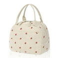 Cute Corduroy Lunch Tote Bags Reusable Insulated Lunch Box Large ...