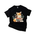 thumbnail image 1 of Cute Corgi Books and Coffee Fun Cozy Gift for Pet Lovers T-Shirt , Hoodie , Sweatshirt, for men & women, up to size 5XL., 1 of 3